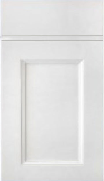 Pioneer Cabinetry The Modern White Shaker Door Sample