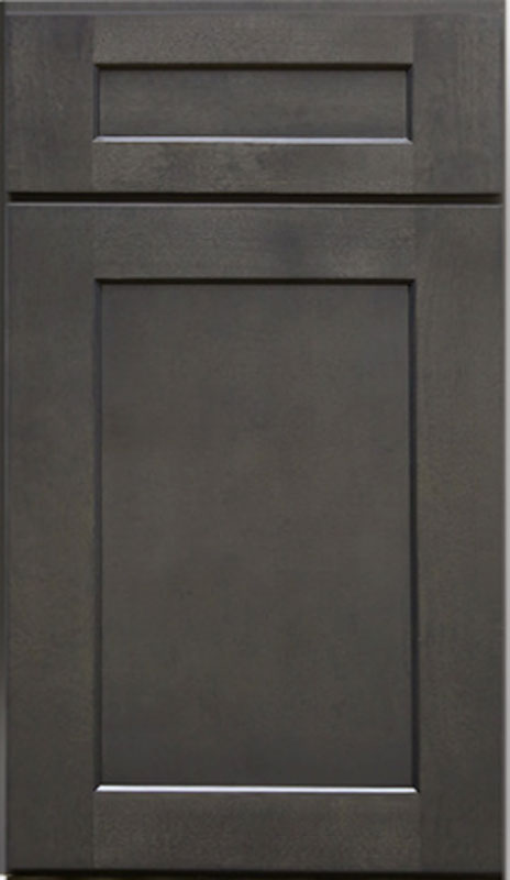 US Cabinet Depot Capital Shaker Cinder Grey Door Sample
